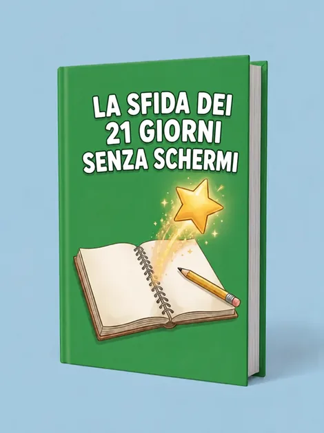 Copertina di La Sfida dei 21 Giorni Senza Schermi